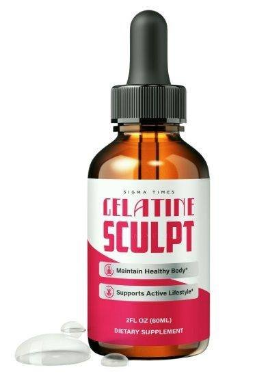 Gelatine Sculpt weight loss liquid drops