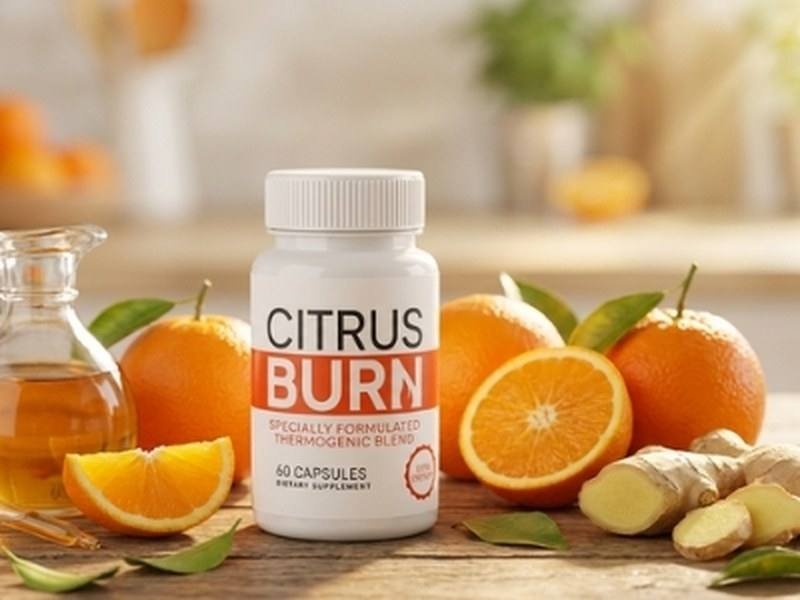 CitrusBurn thermogenic supplement bottle