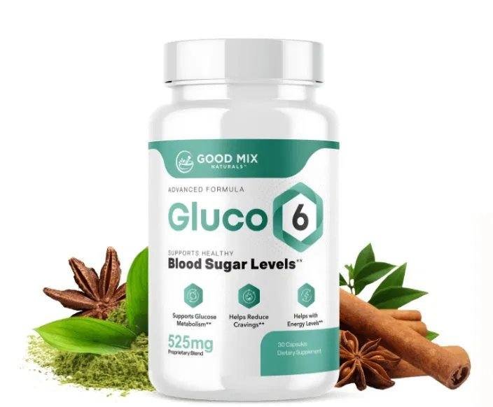 Gluco6 bottle Good Mix Naturals